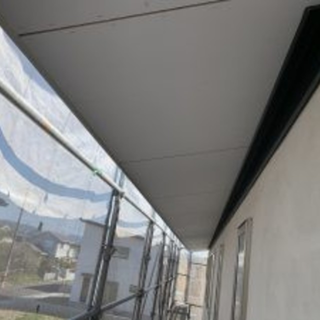 軒天 施工前