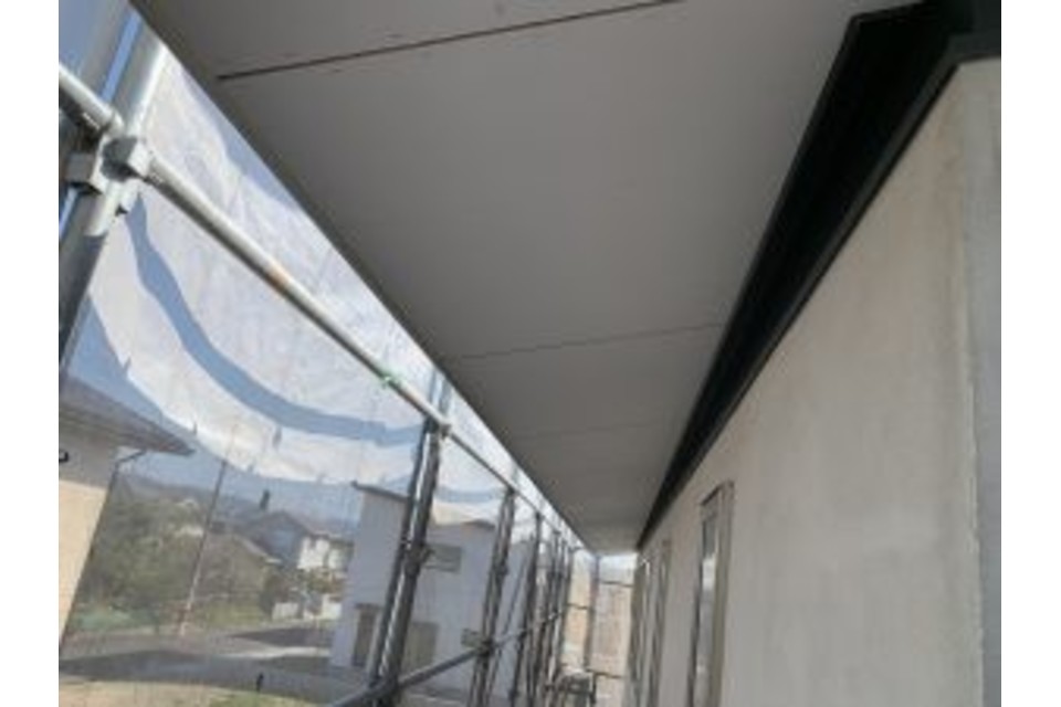 軒天 施工前