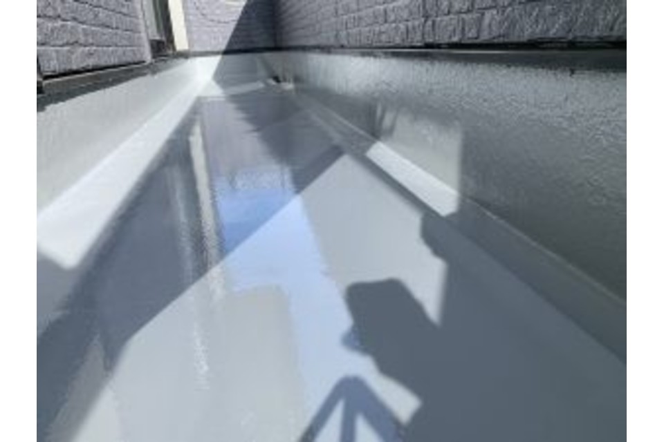 トップコート塗装後