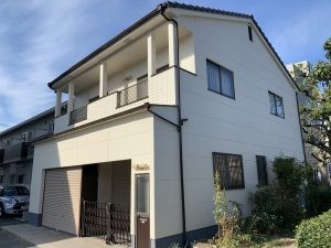 岡山市 北区 M様邸 セメント瓦 ALC外壁 遮熱フッ素塗り替え工事?‍♀️の画像