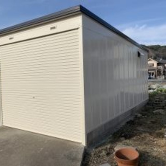 ４度目のリピートのお客様 倉敷市 O様邸 倉庫 遮熱フッ素塗り替え工事?‍♀️の画像