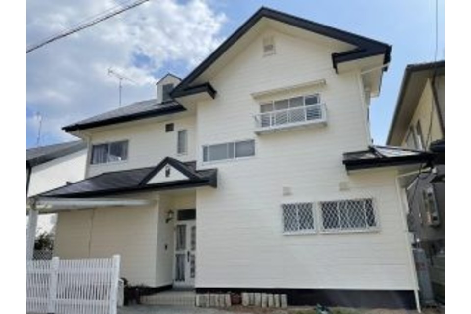 岡山市 東区 古都南方 k様邸 塗り替え工事?‍♀️ラジカル塗料 遮熱シリコンの画像