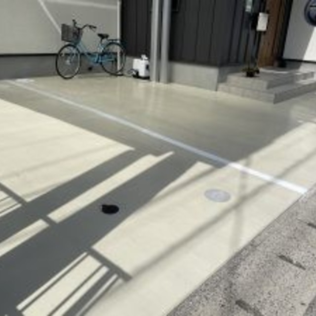 中区 浜 不動産 土間 ライン引き?‍♀️の画像