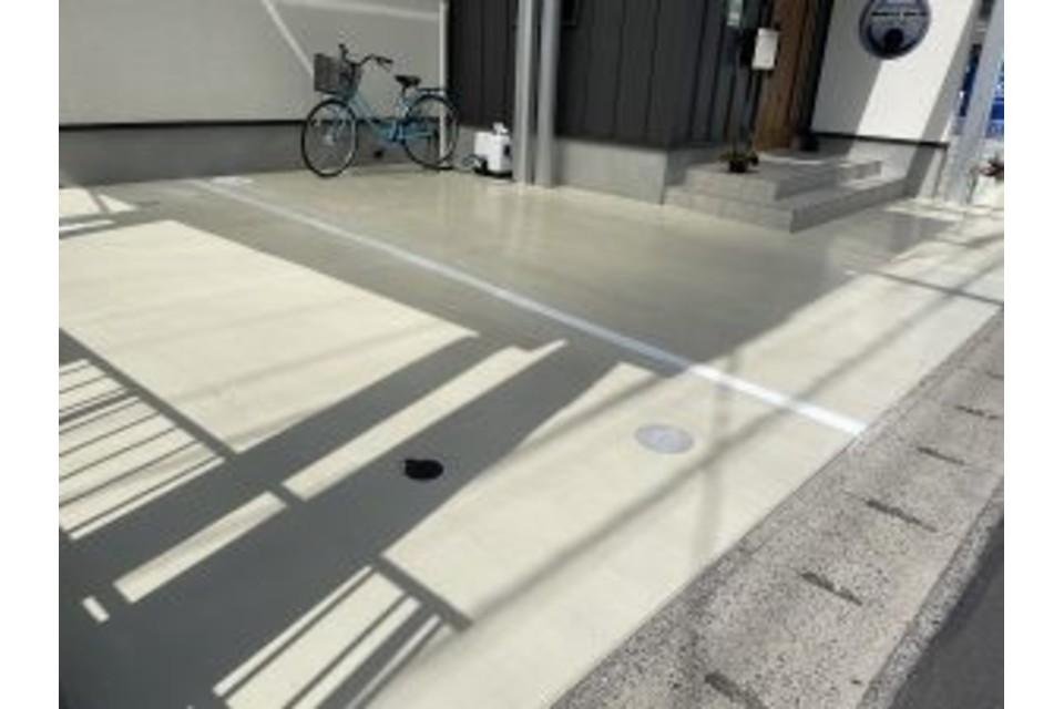 中区 浜 不動産 土間 ライン引き?‍♀️の画像