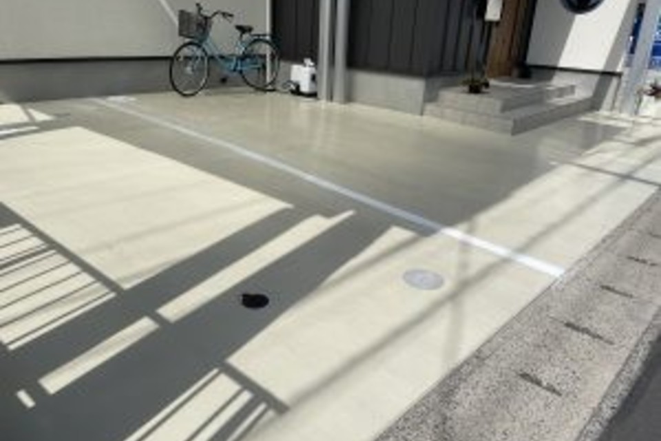 中区 浜 不動産 土間 ライン引き?‍♀️の画像