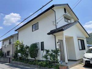 北区　吉備津　T様邸　WBアートフッ素　塗り替え工事　仕上げ　完了の画像