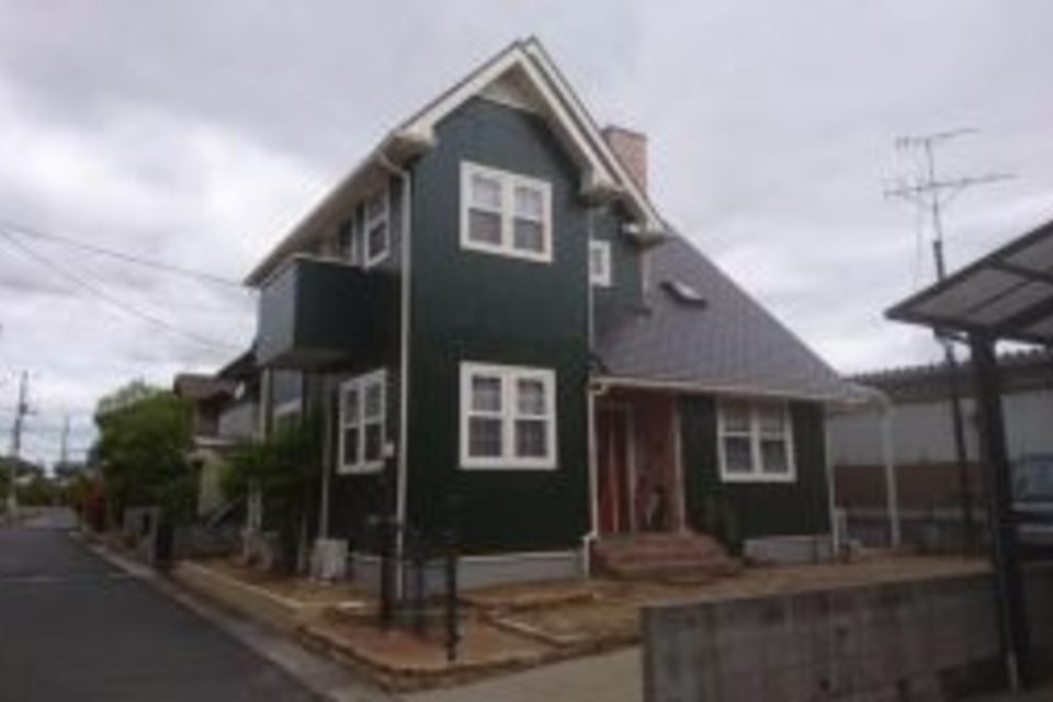 岡山市　南区　妹尾　I様邸　遮熱シリコン　ダブルトーン　塗り替え工事の画像