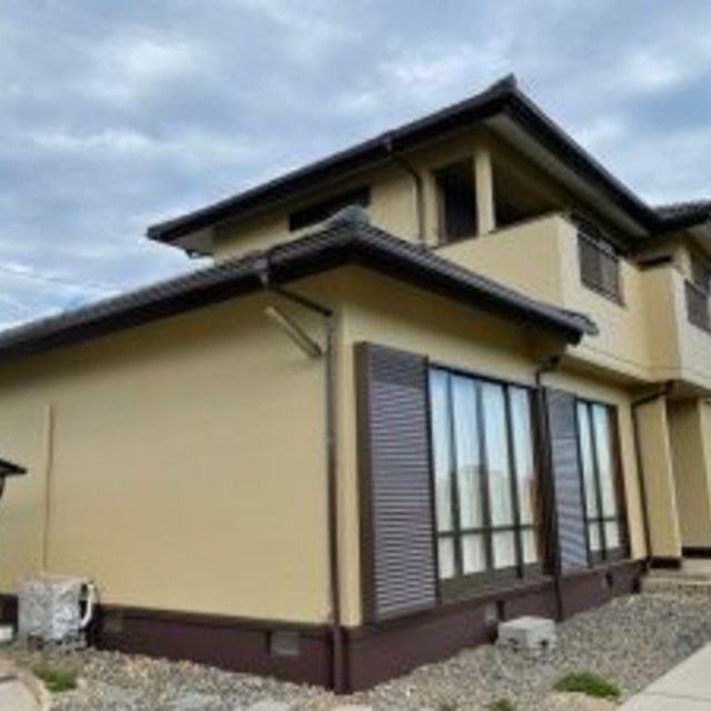 岡山市 南区 藤田 K様邸 ラジカル・インテグラルコート 塗り替え工事?‍♀️ラジカル塗料 インテグラルコートの画像