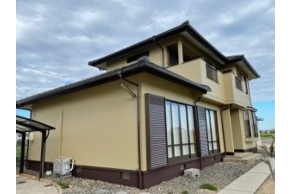 岡山市 南区 藤田 K様邸 ラジカル・インテグラルコート 塗り替え工事?‍♀️ラジカル塗料 インテグラルコートの画像