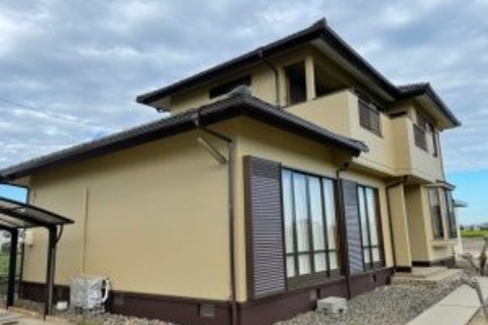 岡山市 南区 藤田 K様邸 ラジカル・インテグラルコート 塗り替え工事?‍♀️ラジカル塗料 インテグラルコートの画像