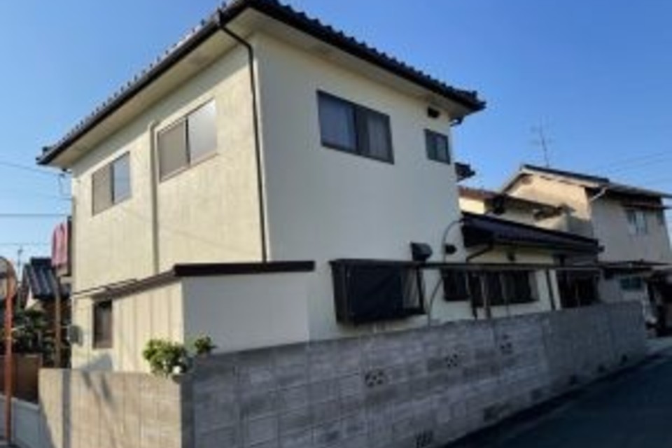 中区 高島新屋敷 U様邸 外壁塗り替え工事?‍♀️フッ素ハイブリッド無機 インテグラルコートの画像