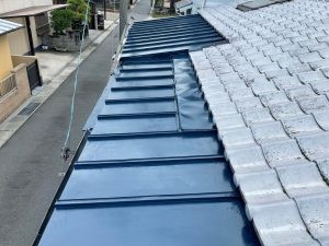岡山市 南区 藤田 N様邸 トタン屋根・雨漏り補修?‍♀️の画像