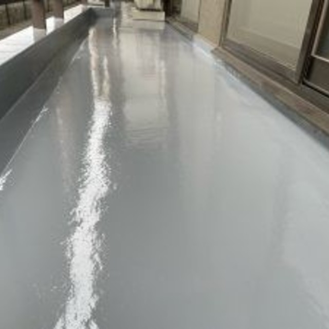 N様邸 マンション ベランダ 防水塗装工事の画像