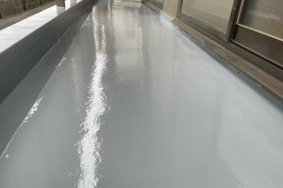 N様邸 マンション ベランダ 防水塗装工事の画像