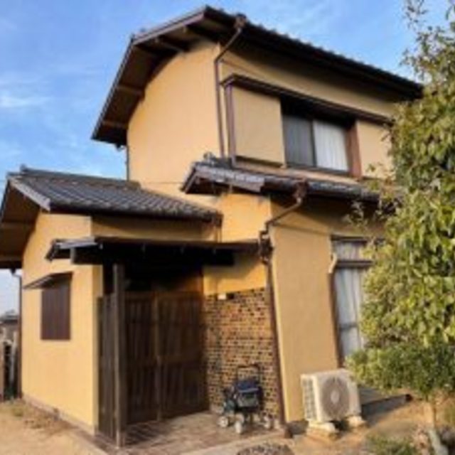 岡山市　南区　中畦　T様邸　モルタル外壁　遮熱フッ素塗り替え工事の画像