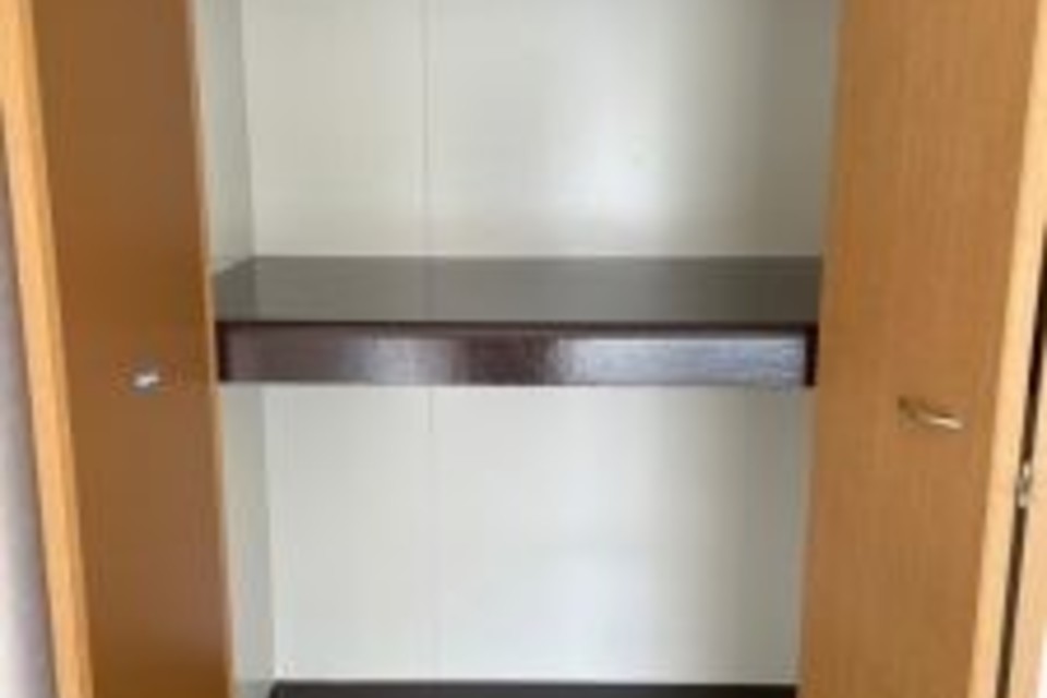 岡山市 中区 西川原 アパート 室内塗装工事?‍♀️収納内の画像