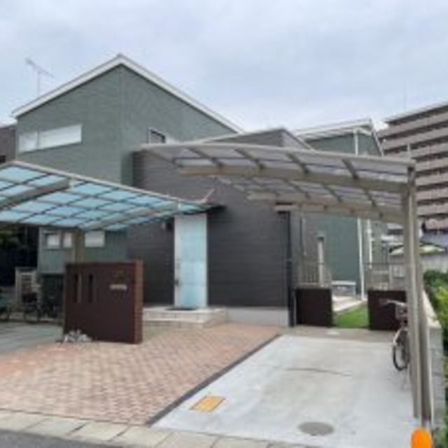 岡山市　中区　原尾島　M様邸　屋根　遮熱無機　外壁　フッ素　ガラスコーティング　塗り替え工事の画像