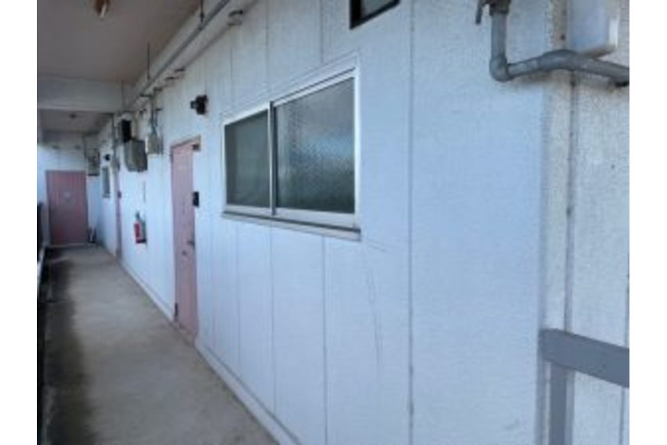 岡山市　中区　浜　M様邸アパート　防水・外壁塗り替え工事の画像