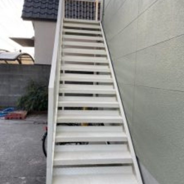 北区　中仙道　O様邸アパート　鉄骨　防水塗り替え工事の画像