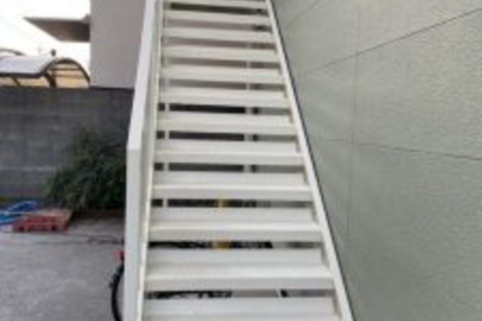 北区　中仙道　O様邸アパート　鉄骨　防水塗り替え工事の画像