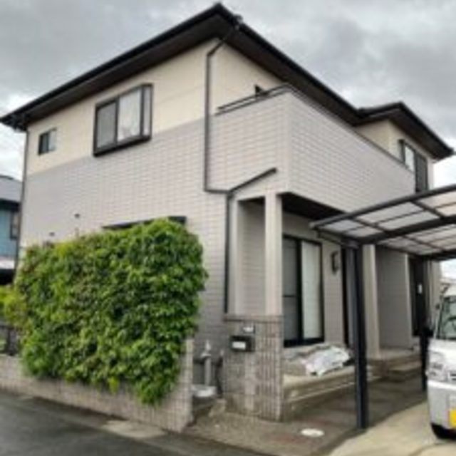 南区　洲崎　S様邸　屋根　遮熱無機　外壁　遮熱フッ素　ガラスコーティング　塗り替え工事の画像