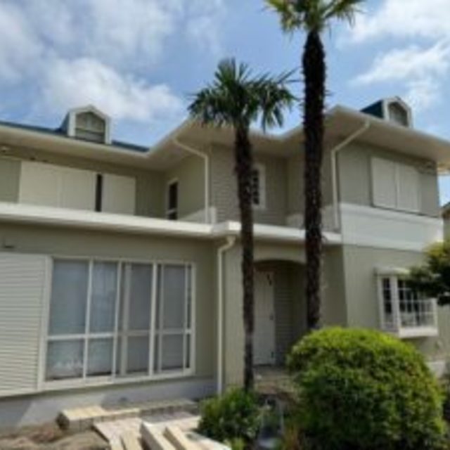 岡山市　北区　今　K様邸　屋根　カラーベスト　外壁　RC  遮熱無機　ガラスコーティング　塗り替え工事の画像