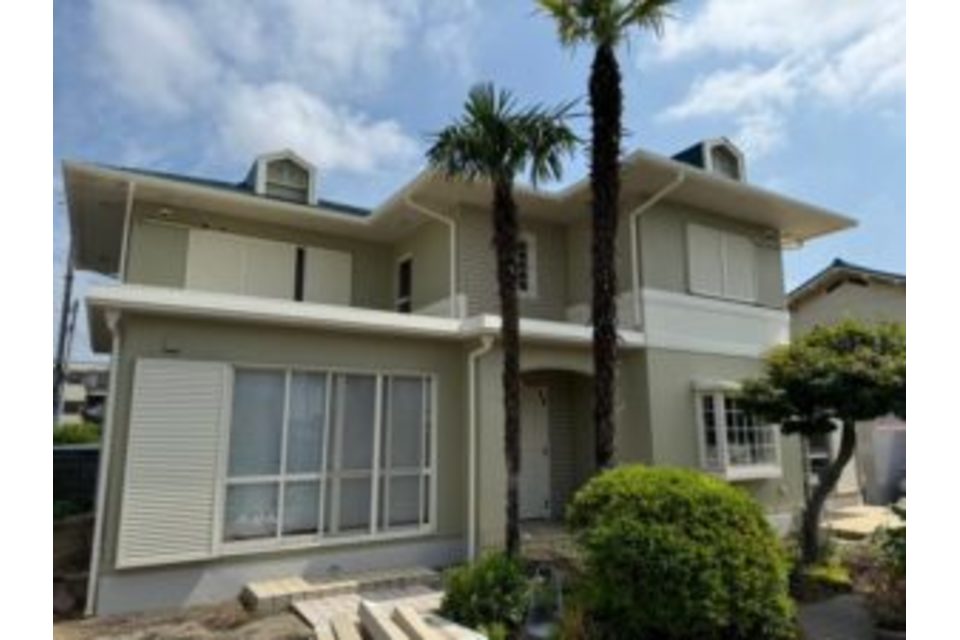 岡山市　北区　今　K様邸　屋根　カラーベスト　外壁　RC  遮熱無機　ガラスコーティング　塗り替え工事の画像