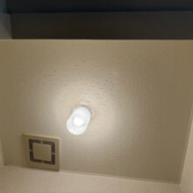 岡山市　中区　西川原　アパートS  室内塗装工事天井の画像