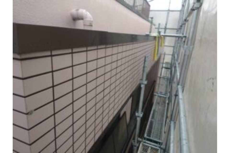 岡山市　北区　下石井　U様邸　外壁　ALc ラジカルシリコン ガラスコーティング　防水　通気緩衝工法　塗装工事の画像