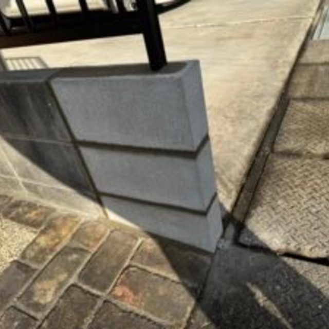 中区　四御神　T様邸　塀　補修工事の画像