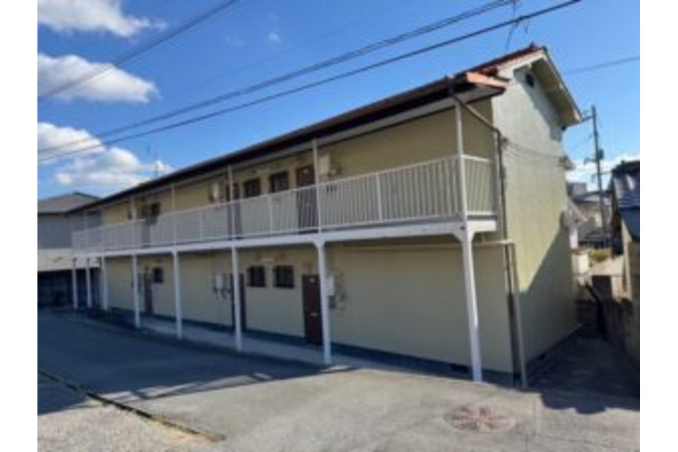 北区　M様邸　アパート　外壁　遮熱無機　塗り替え工事の画像