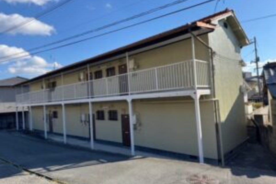 北区　M様邸　アパート　外壁　遮熱無機　塗り替え工事の画像