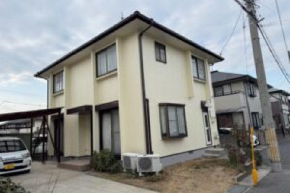 南区　福田　T様邸　屋根　カラーベスト　外壁　サイディング　遮熱型無機　ガラスコーティング　塗り替え工事の画像