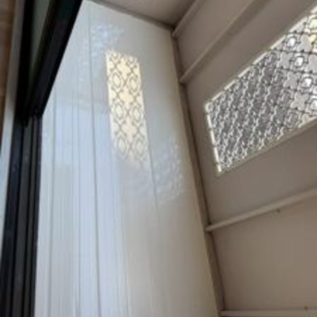 中区 アパート R様邸 ベランダ塗装工事の画像