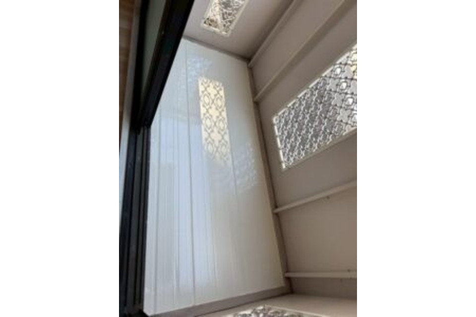 中区 アパート R様邸 ベランダ塗装工事の画像