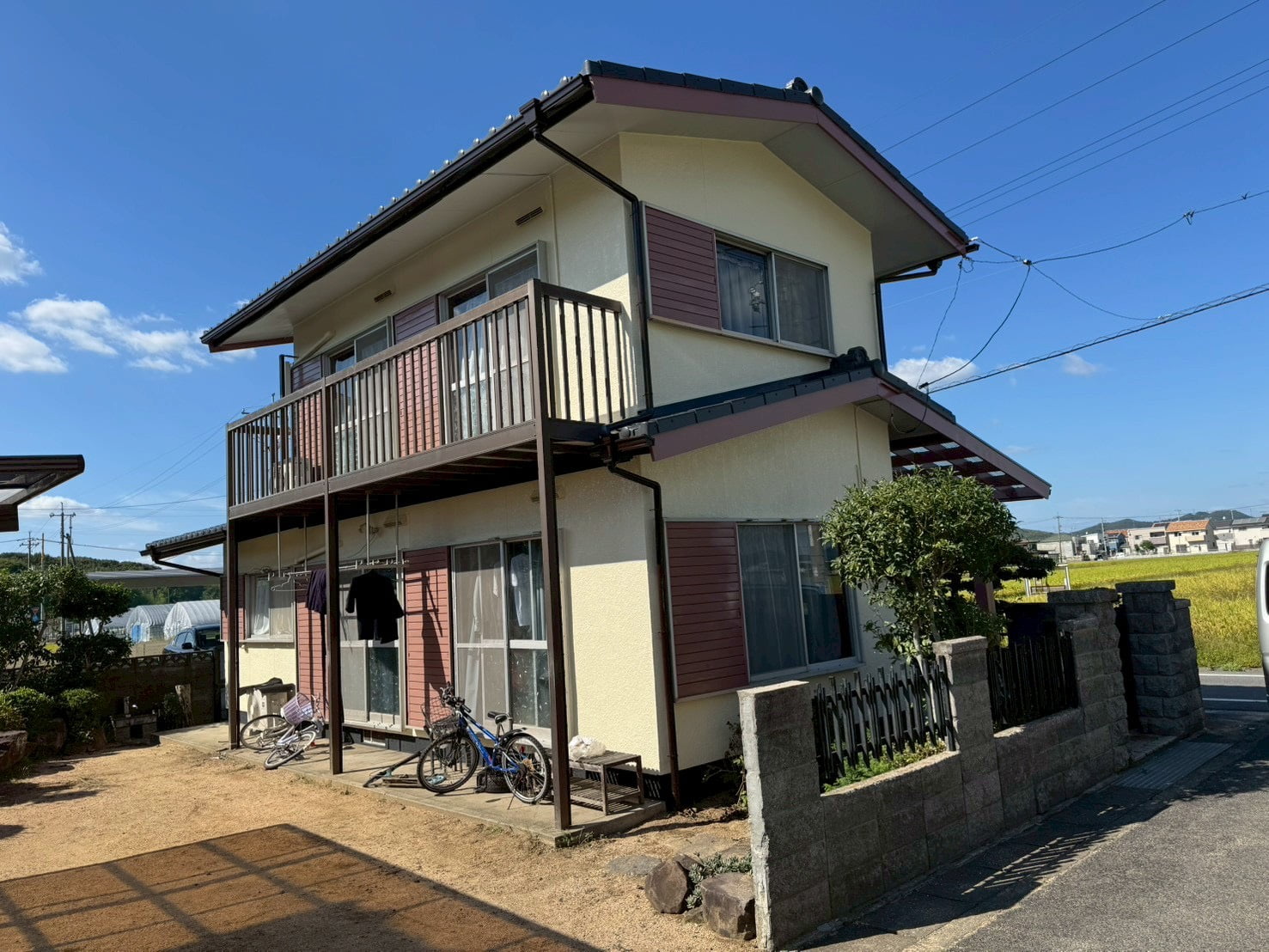 瀬戸内市邑久町向山 N様邸 屋根塗装 外壁塗装 カーポート鉄骨塗装の画像