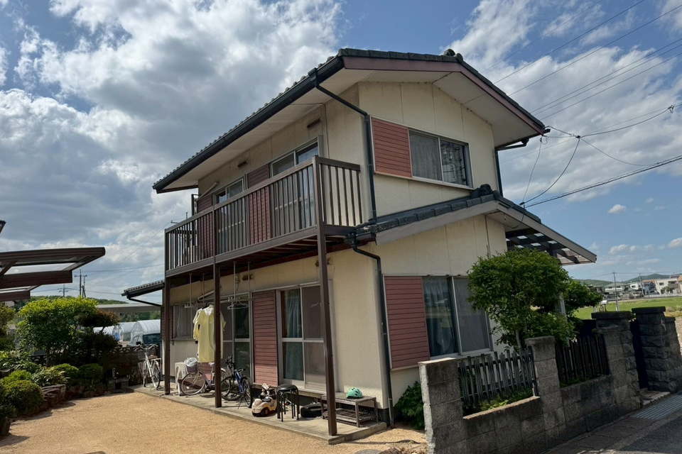 瀬戸内市邑久町向山 N様邸 屋根塗装 外壁塗装 カーポート鉄骨塗装