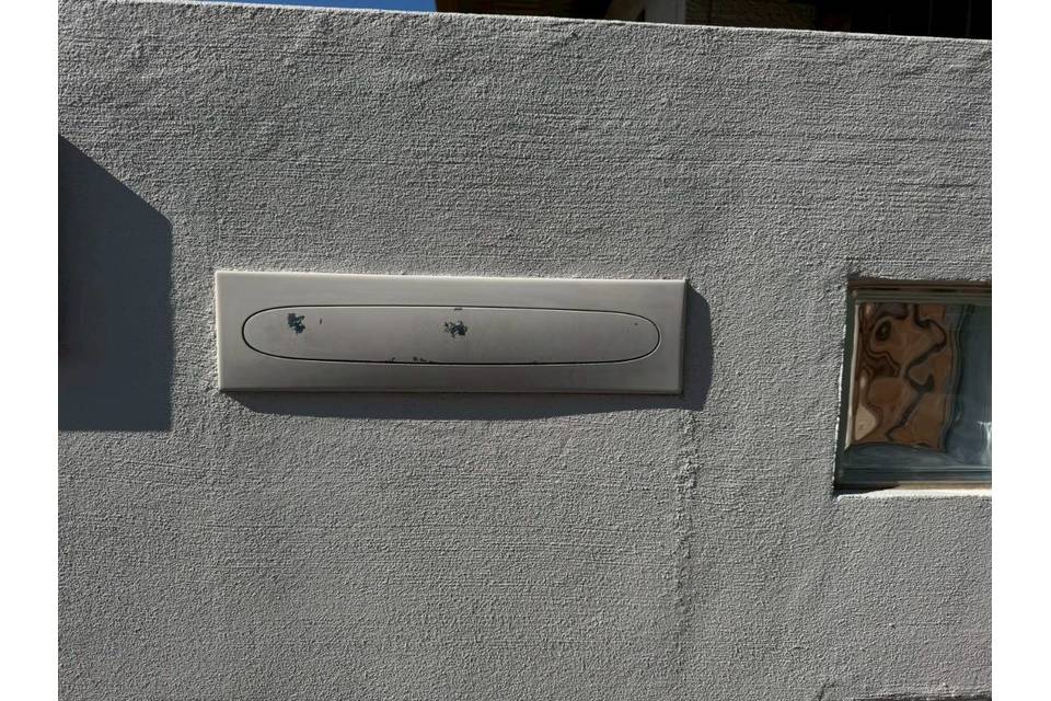 岡山市東区平島 O様邸 ポスト塗装 ハイグレードシリコンの画像