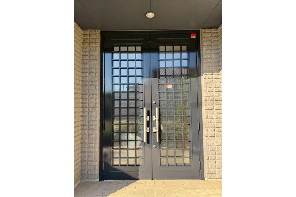 岡山市北区津島 A様邸 玄関ドア塗装 ハイグレードシリコンの画像