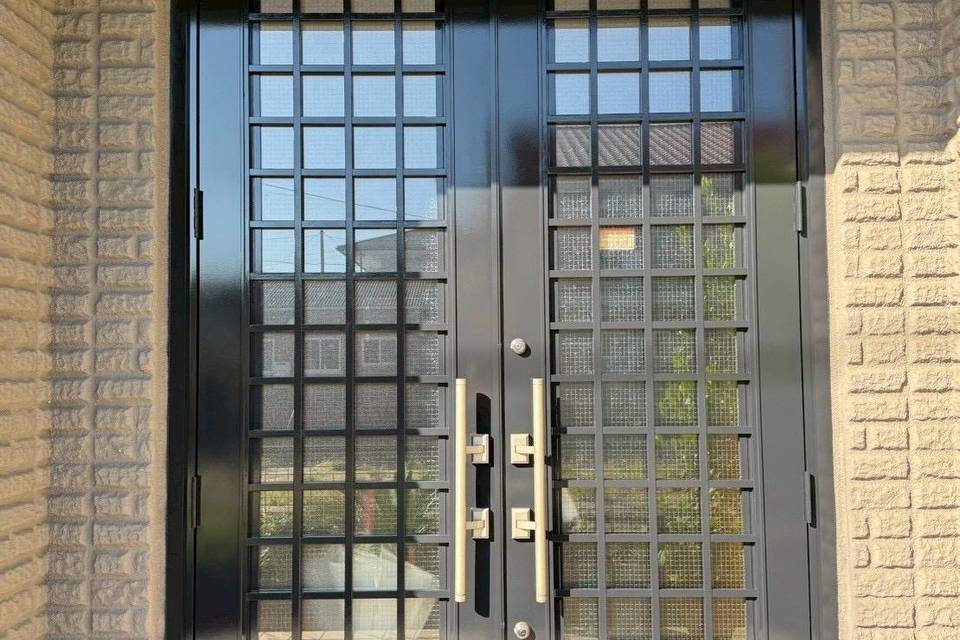 岡山市北区津島 A様邸 玄関ドア塗装 ハイグレードシリコンの画像