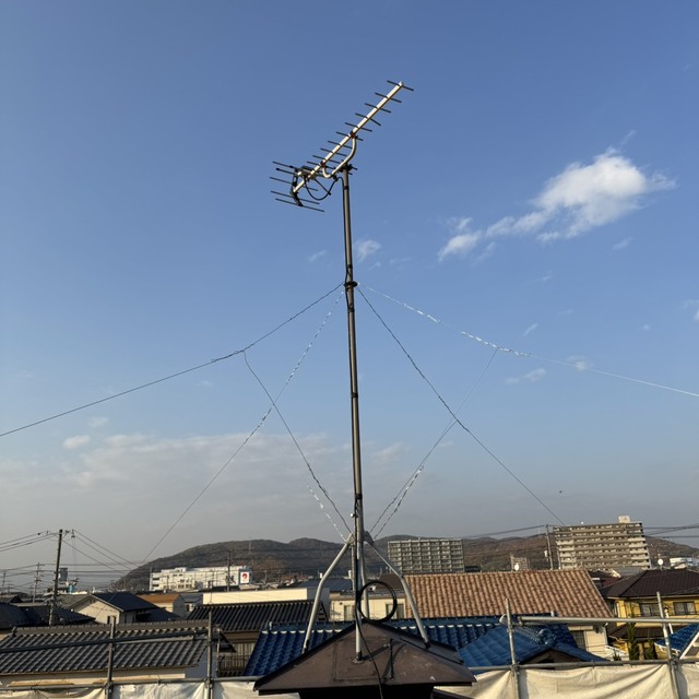 アンテナ復旧