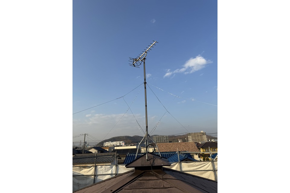 アンテナ復旧