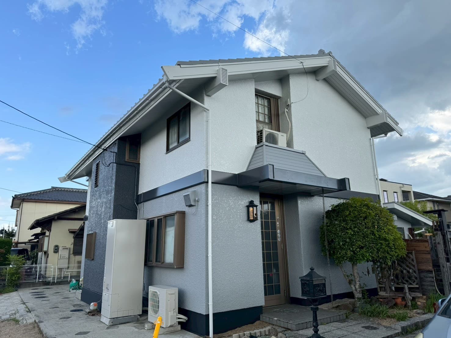 岡山市中区倉富 S様邸 遮熱型無機 屋根・外壁・倉庫塗装工事の画像